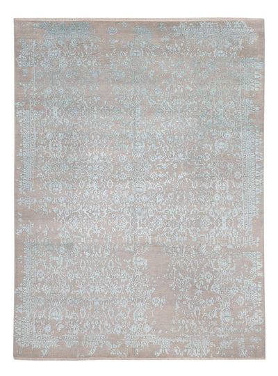 Designer Teppich 270x358cm - hellblau