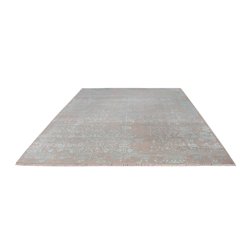 Designer Teppich 270x358cm - hellblau