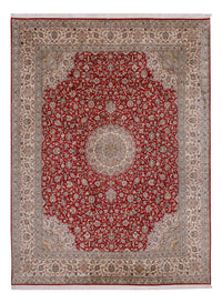 Kaschmir Seide Teppich 244x327cm - Orientteppich - rot – product image