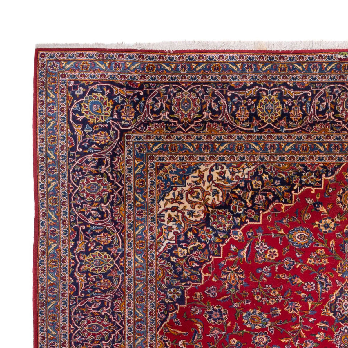 Keshan Teppich 291x385cm - Perserteppich - rot