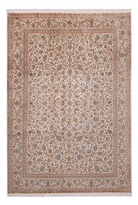 Kaschmir Seide Teppich 249x358cm - Orientteppich - beige – product image