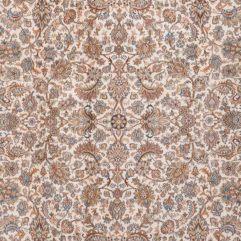 Kaschmir Seide Teppich 249x358cm - Orientteppich - beige