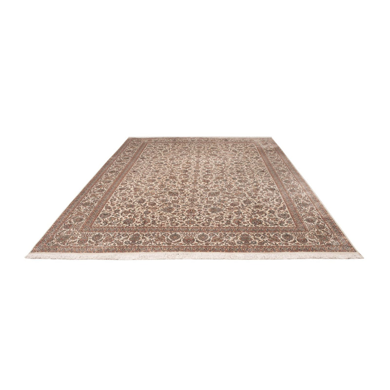 Kaschmir Seide Teppich 249x358cm - Orientteppich - beige