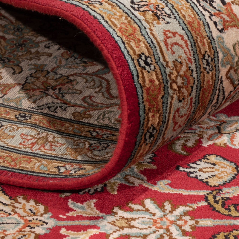 Kaschmir Seide Teppich 244x339cm - Orientteppich - rot