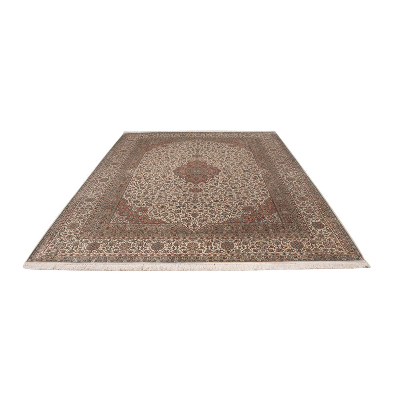 Kaschmir Seide Teppich 250x344cm - Orientteppich - beige