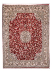 Kaschmir Seide Teppich 245x321cm - Orientteppich - rot – product image