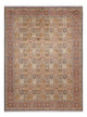 Kaschmir Seide Teppich 246x330cm - Orientteppich - dunkelbeige