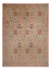 Seidenteppich - Kaschmir Seide - 273 x 381 cm - dunkelbeige – product image