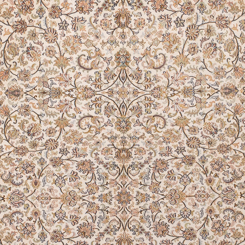 Kaschmir Seide Teppich 245x356cm - Orientteppich - beige