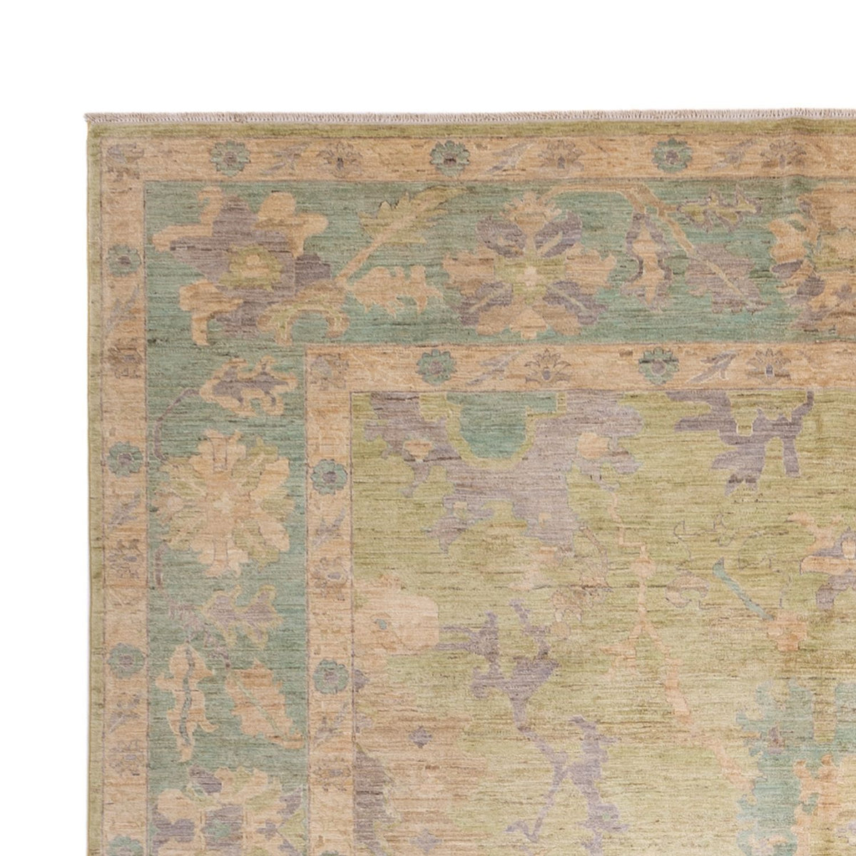 Usak Teppich 305x412cm - Orientteppich - sand