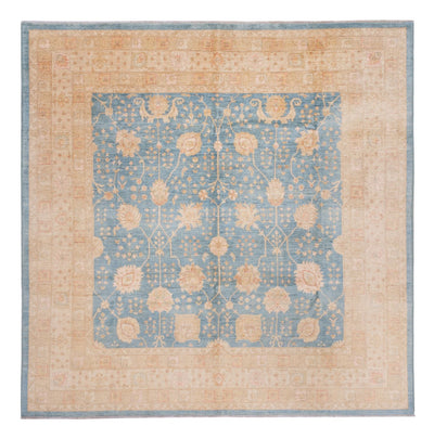 Ziegler Teppich 297x298cm - Orientteppich - hellblau