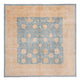 Ziegler Teppich 297x298cm - Orientteppich - hellblau
