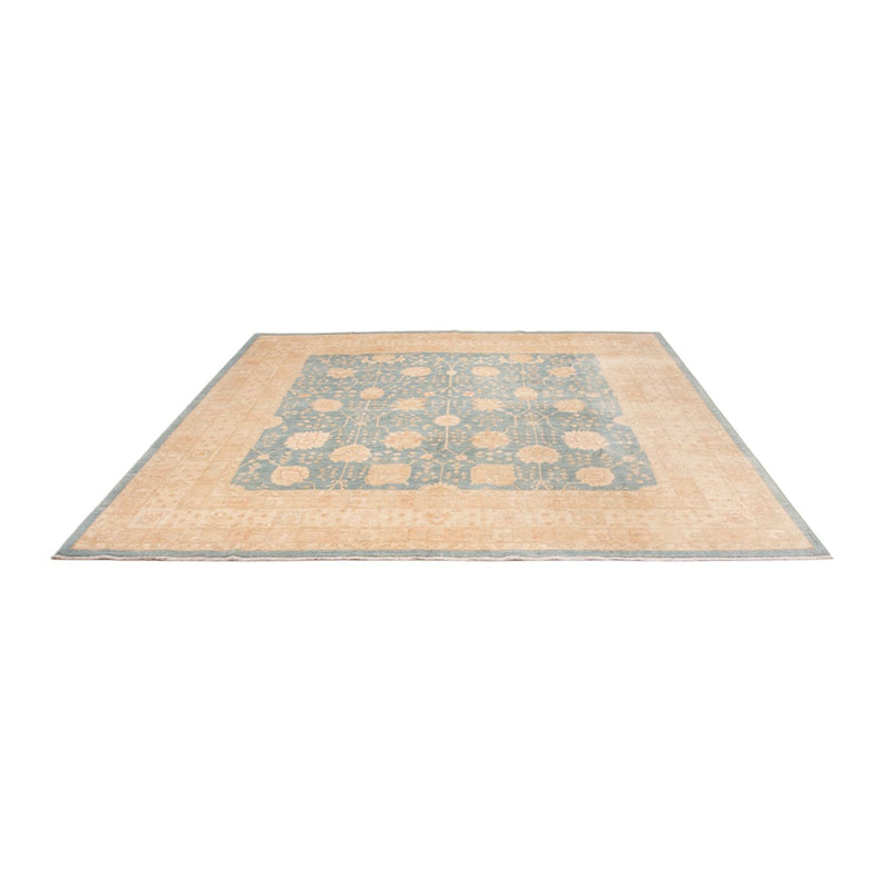 Ziegler Teppich 297x298cm - Orientteppich - hellblau