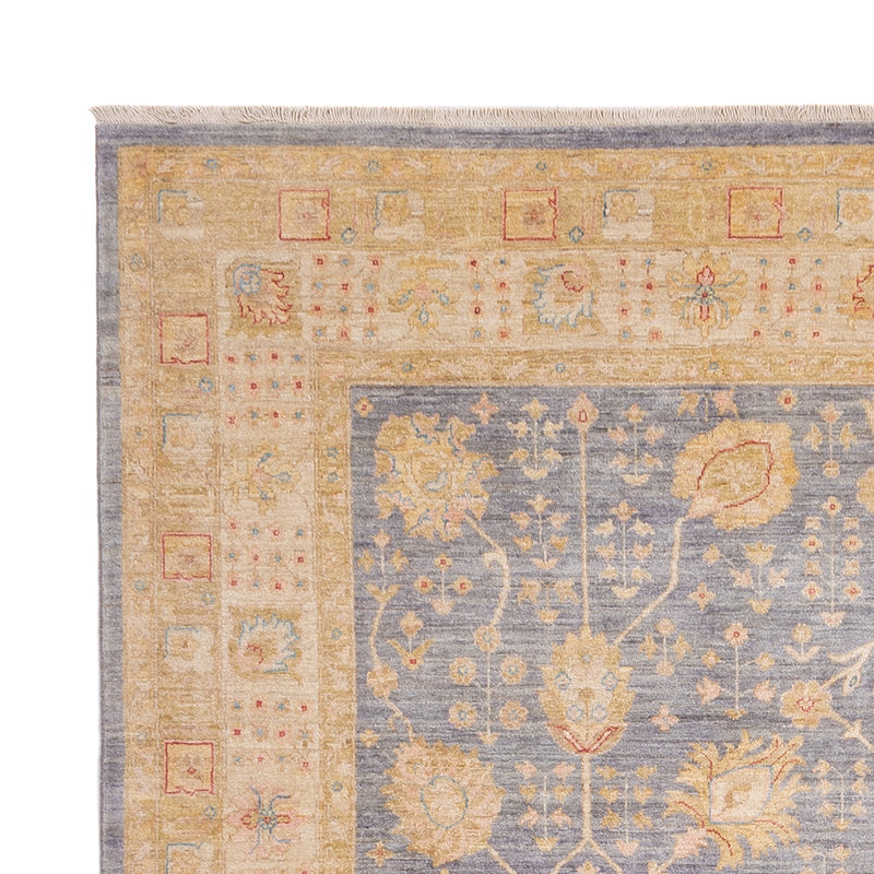 Ziegler Teppich 257x343cm - Orientteppich - hellblau