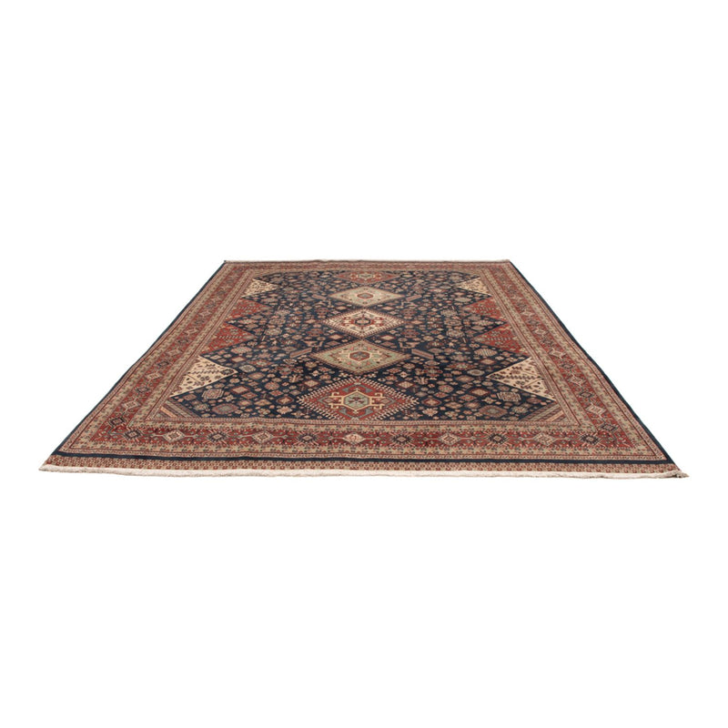 Shiraz Teppich 238x318cm - Perserteppich - dunkelblau