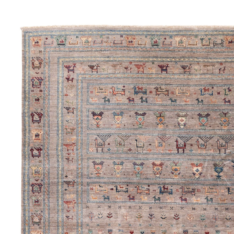 Ariana Teppich 303x402cm - Orientteppich - taupe