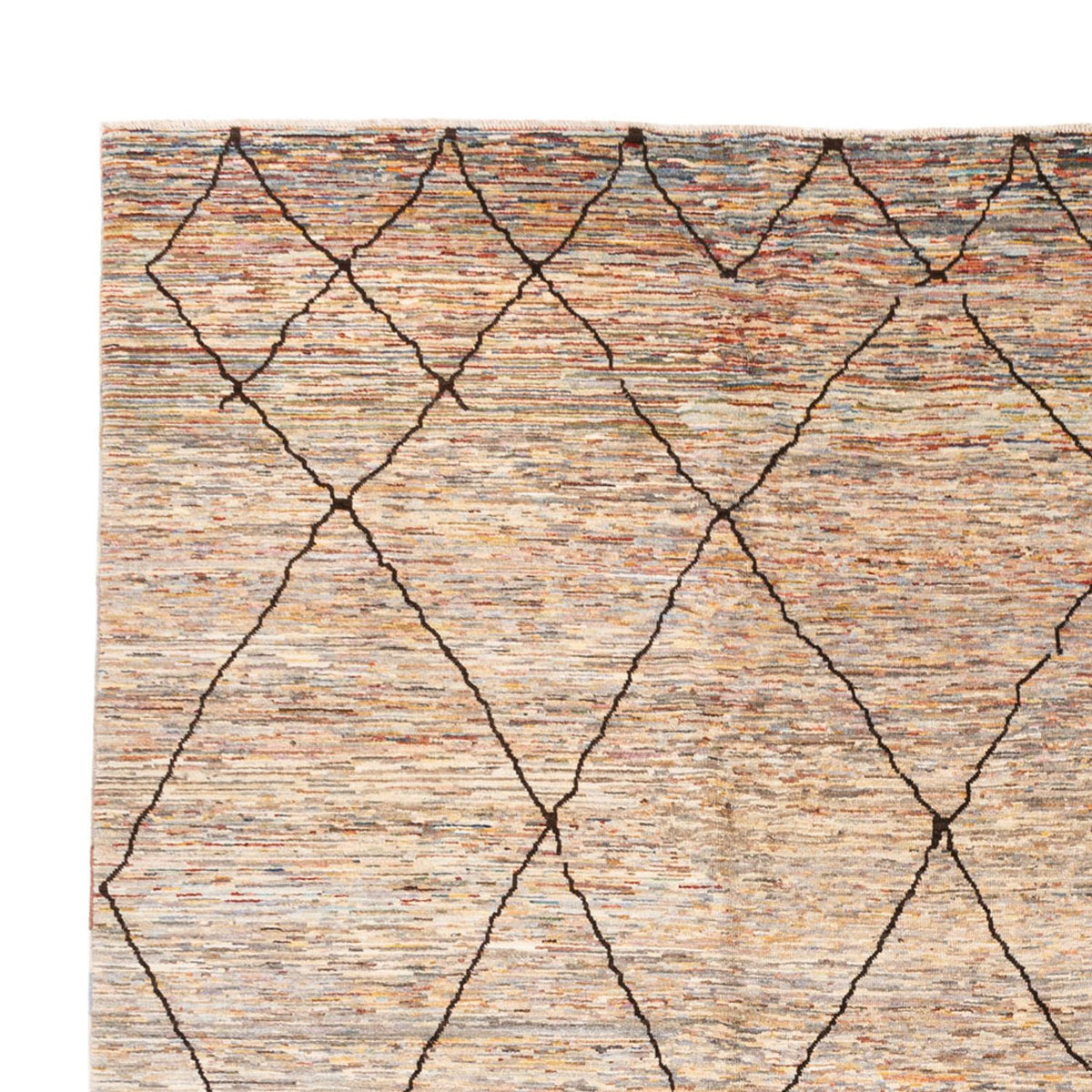 Berber Teppich 305x405cm - Wollteppich - beige