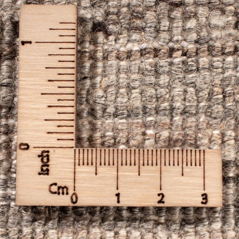 Berber Teppich 177x226cm - Wollteppich - grau