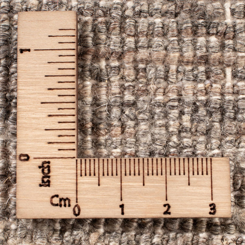 Berber Teppich 181x240cm - Wollteppich - dunkelbeige