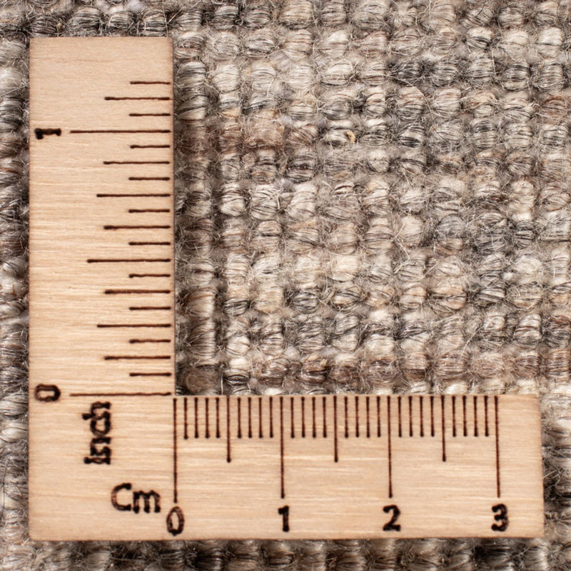 Berber Teppich 182x240cm - Wollteppich - dunkelbeige