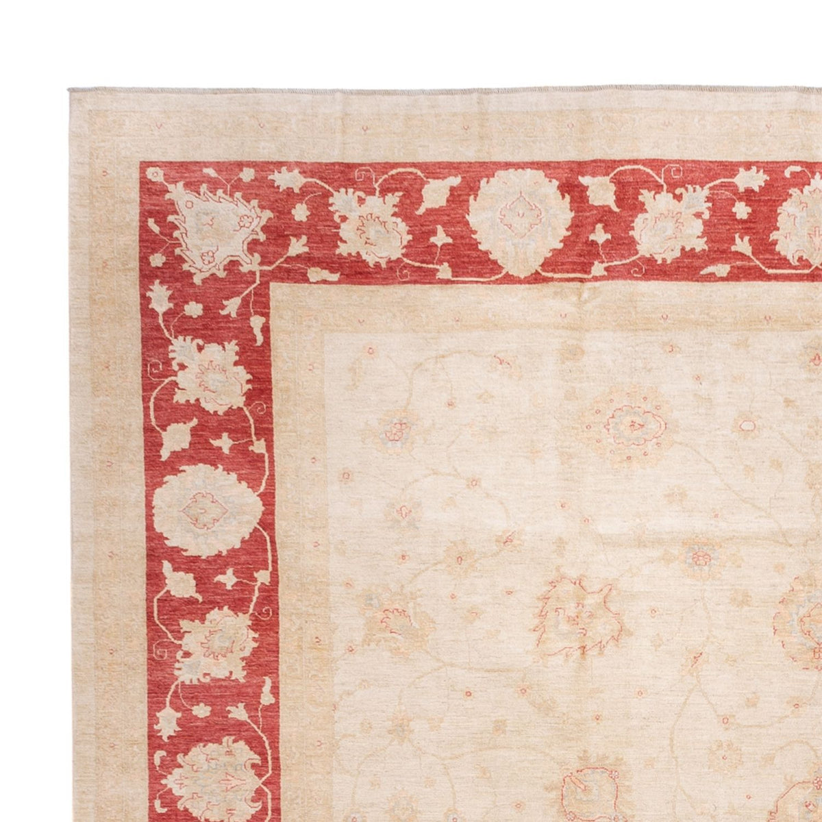 Ziegler Teppich 402x689cm - Orientteppich - beige