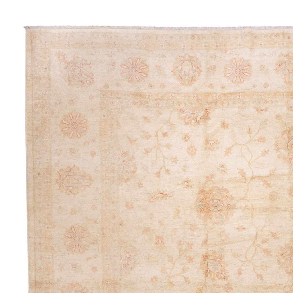 Ziegler Teppich 403x592cm - Orientteppich - beige