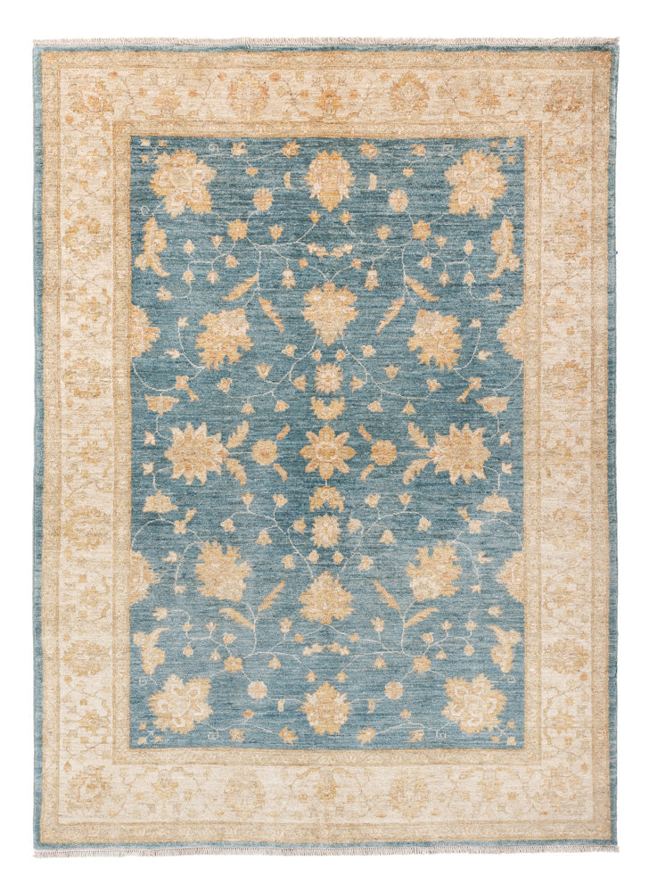 Ziegler Teppich - 173 x 243 cm - hellblau