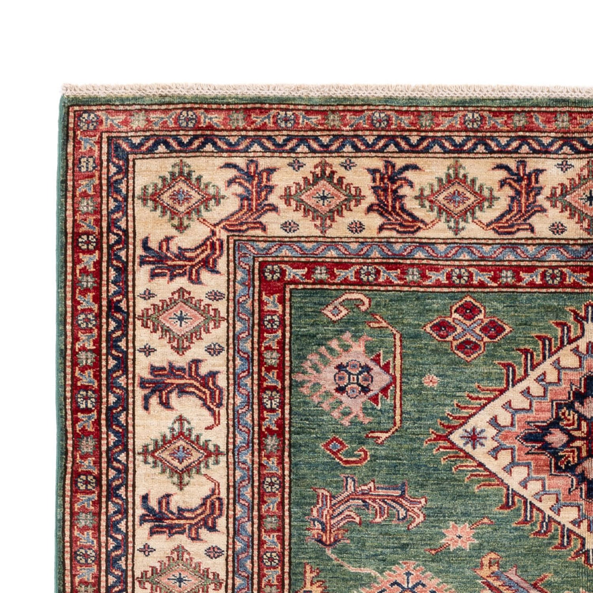 Ziegler Teppich - Kazak - 169 x 238 cm - grün