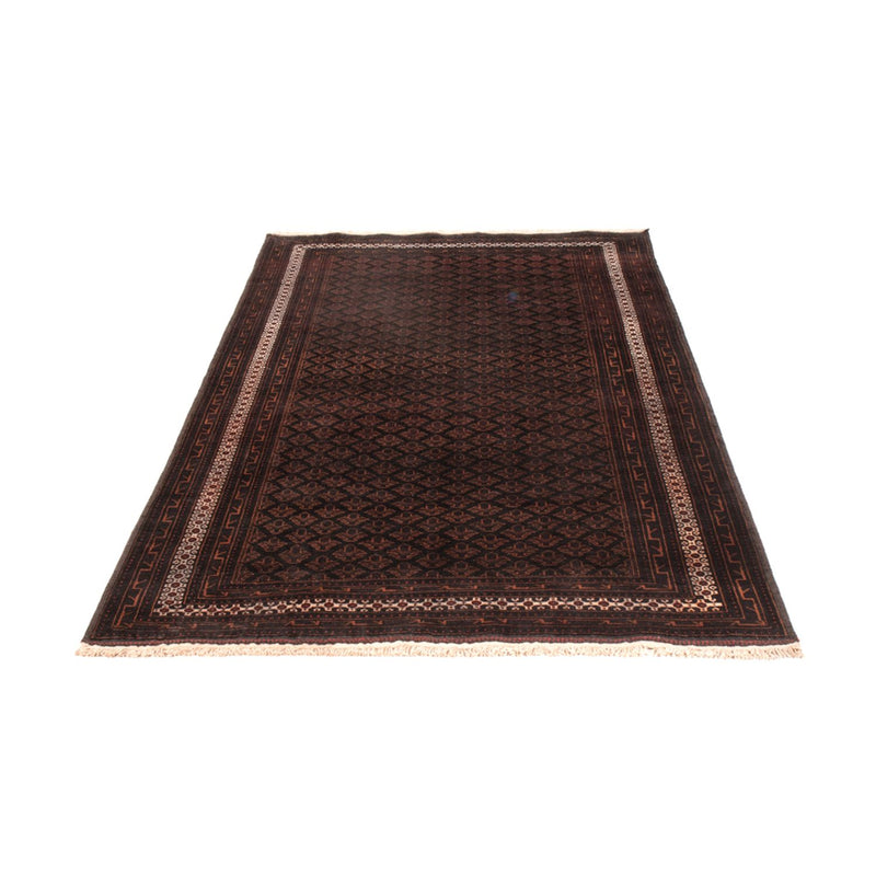 Belutsch Teppich 122x236cm - Orientteppich - dunkelbraun
