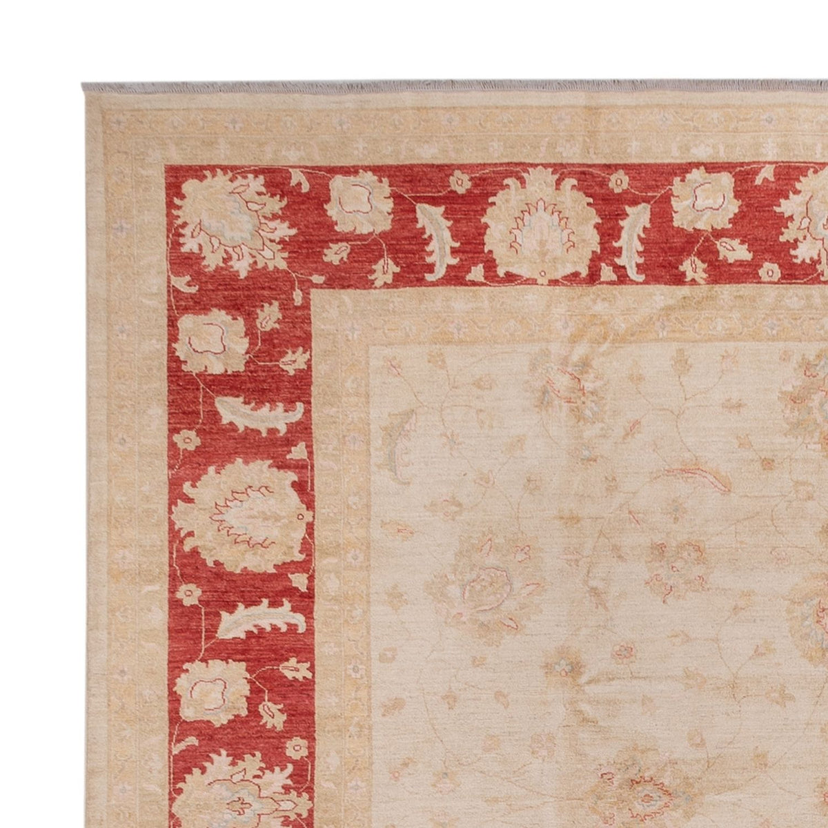 Ziegler Teppich 340x345cm - Orientteppich - rot