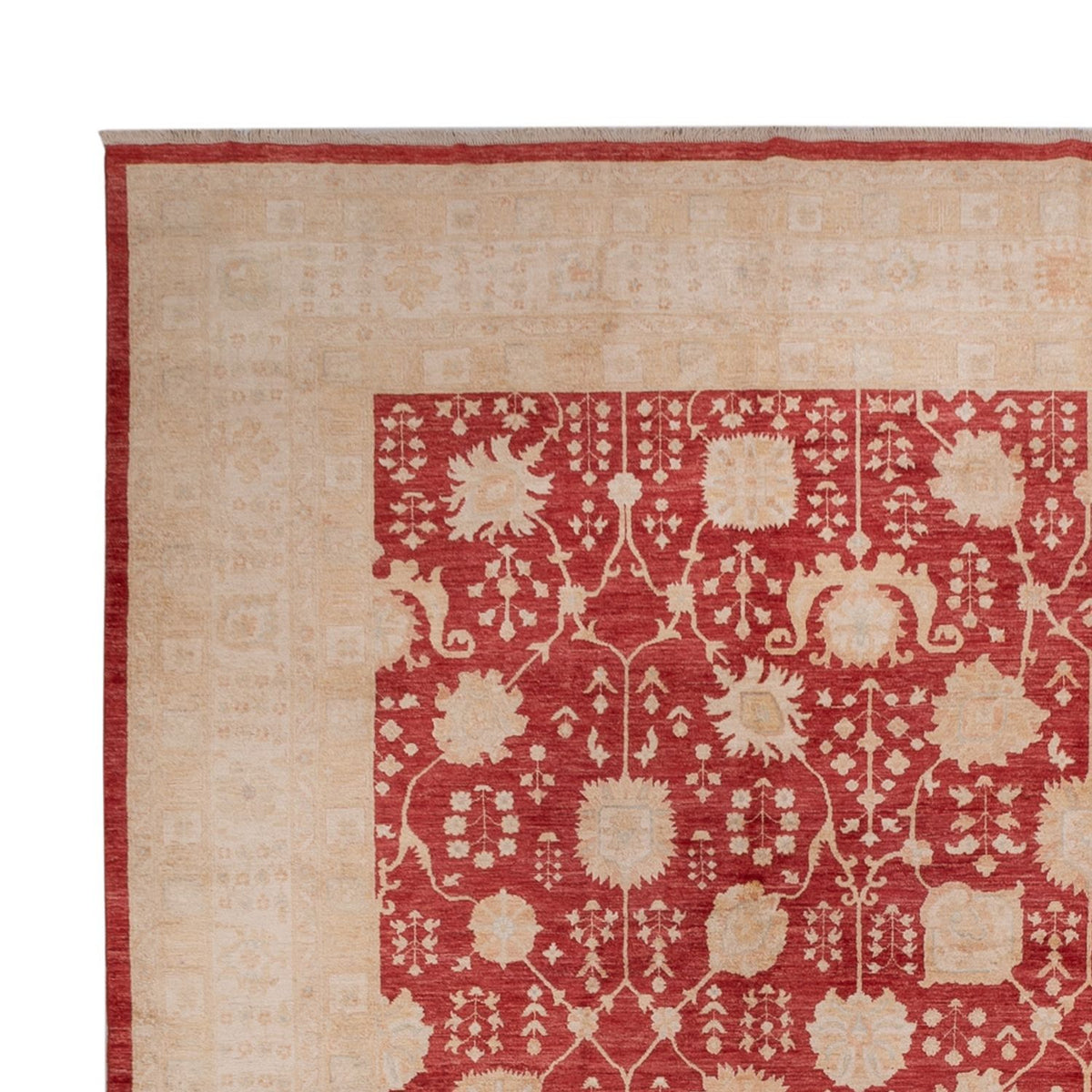 Ziegler Teppich 400x495cm - Orientteppich - rot
