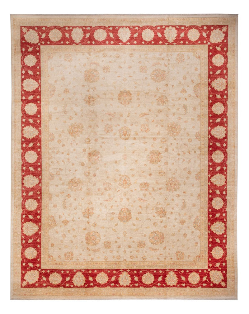 Ziegler Teppich 405x498cm - Orientteppich - beige