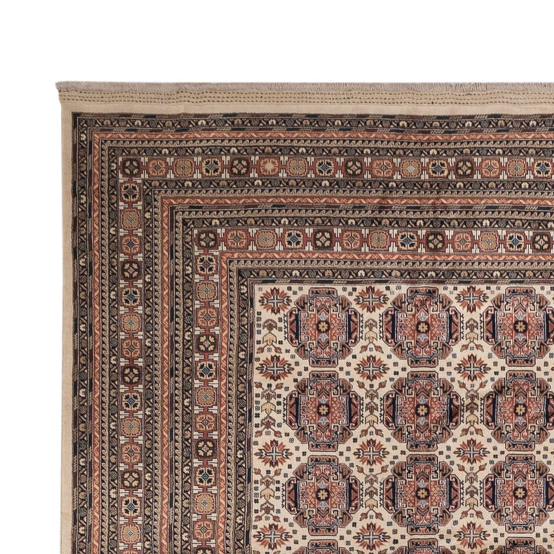 Afghan Teppich 303x492cm - Orientteppich - dunkelbeige
