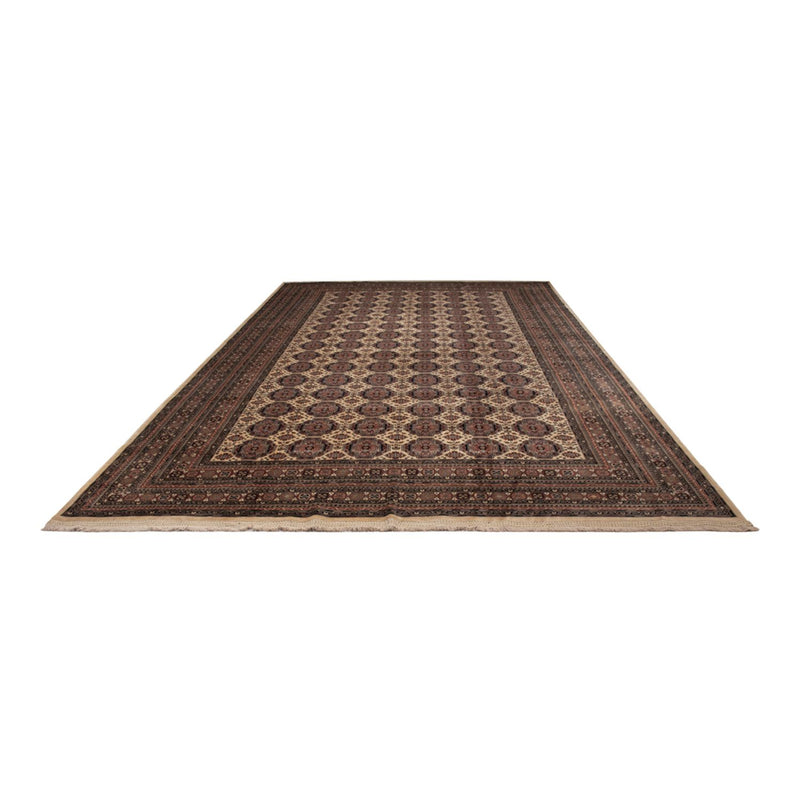 Afghan Teppich 303x492cm - Orientteppich - dunkelbeige