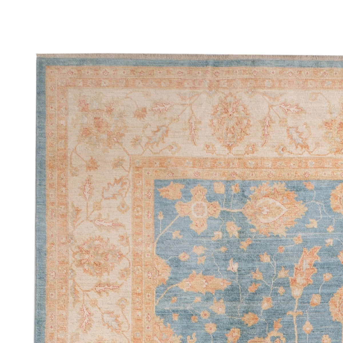 Ziegler Teppich 306x495cm - Orientteppich - hellblau