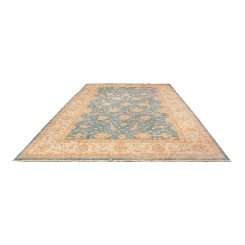 Ziegler Teppich 306x495cm - Orientteppich - hellblau