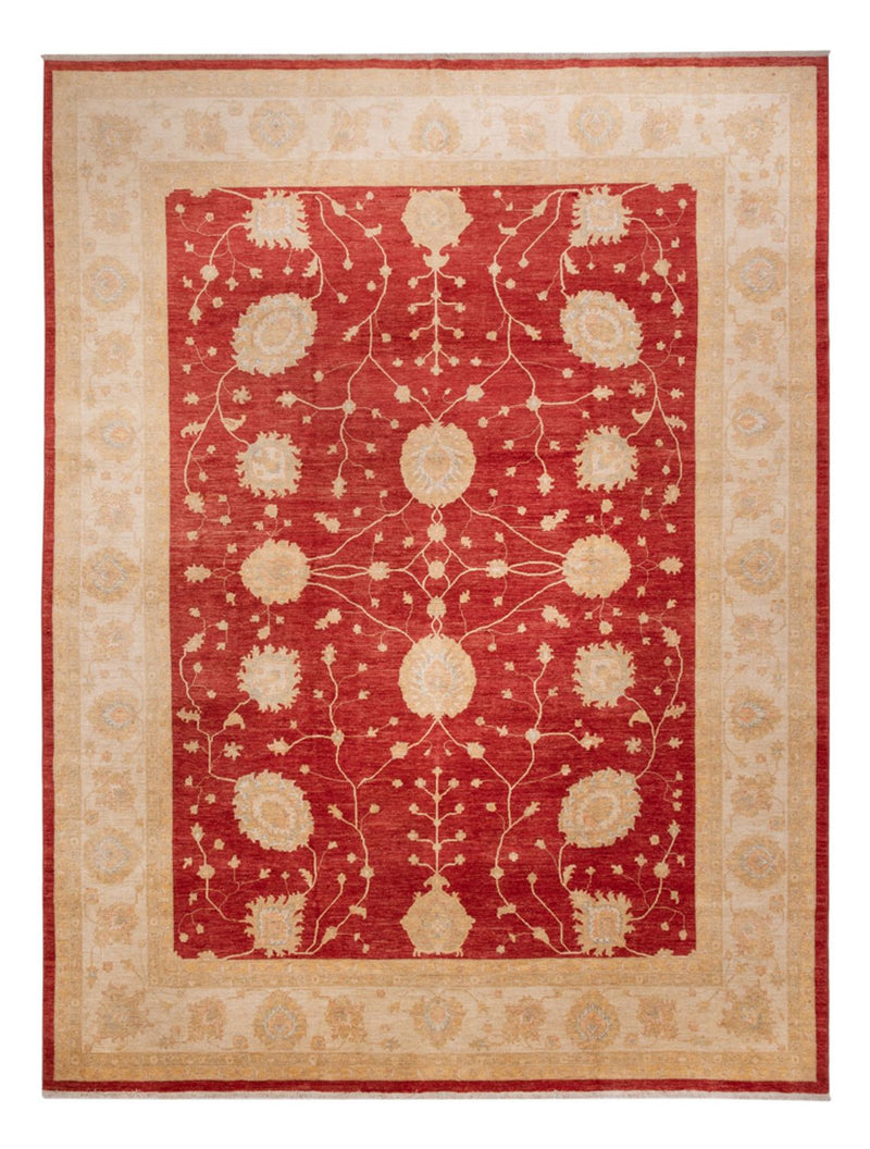 Ziegler Teppich 353x465cm - Orientteppich - rot