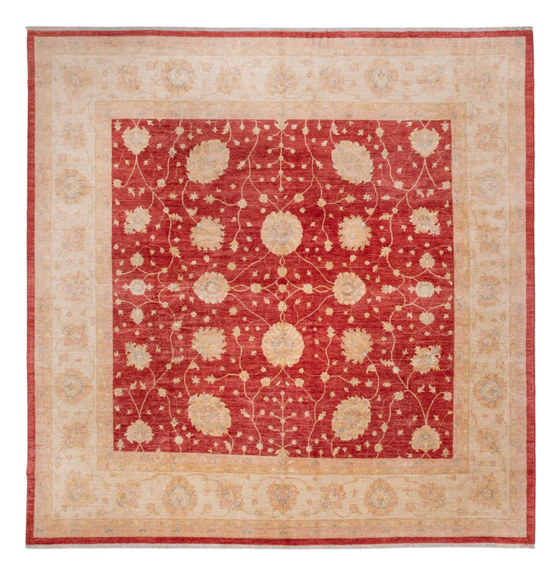 Ziegler Teppich 392x403cm - Orientteppich - rot