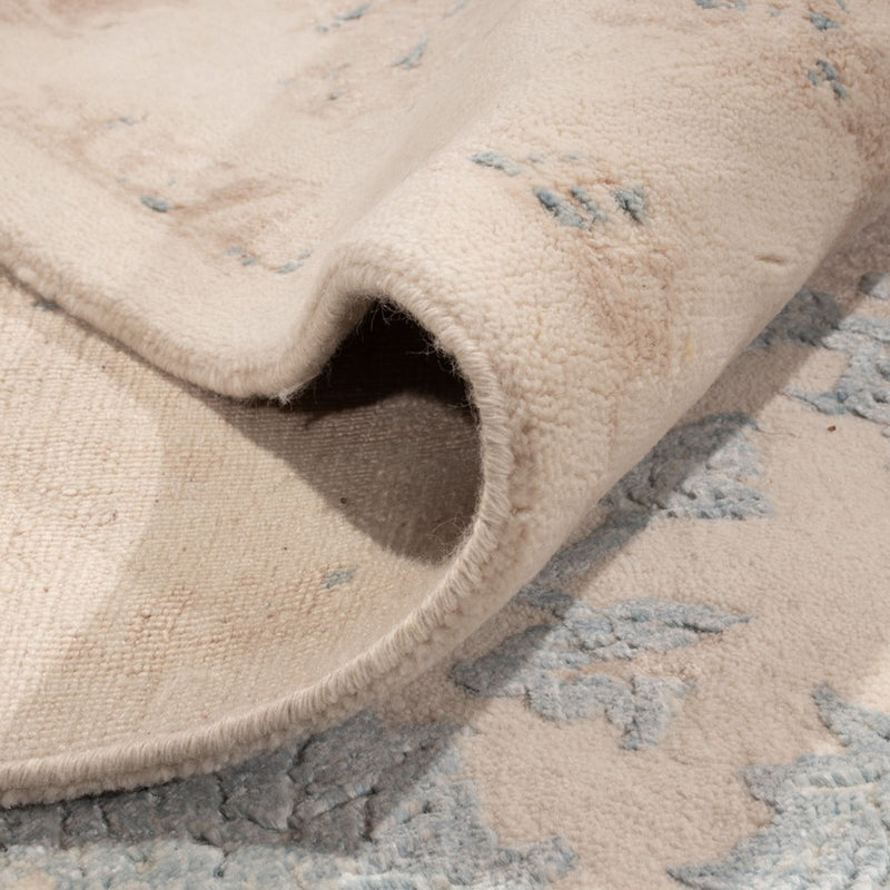 Designer Teppich - 337 x 456 cm - hellblau