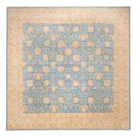 Ziegler Teppich 389x399cm - Orientteppich - hellblau – product image