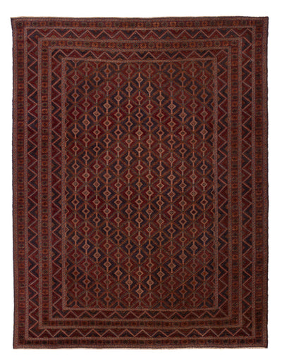 Kelim Afghan Teppich 199x274cm - rot