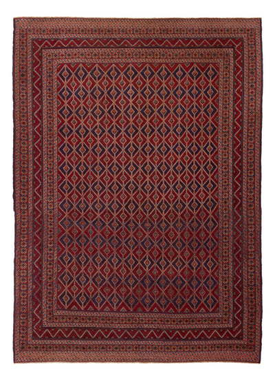 Kelim Afghan Teppich 203x283cm - rot