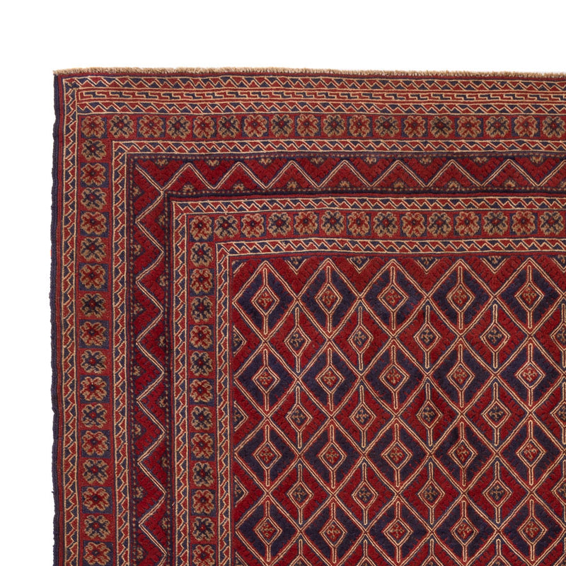 Kelim Afghan Teppich 203x283cm - rot