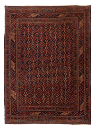 Kelim Afghan Teppich 206x278cm - rot