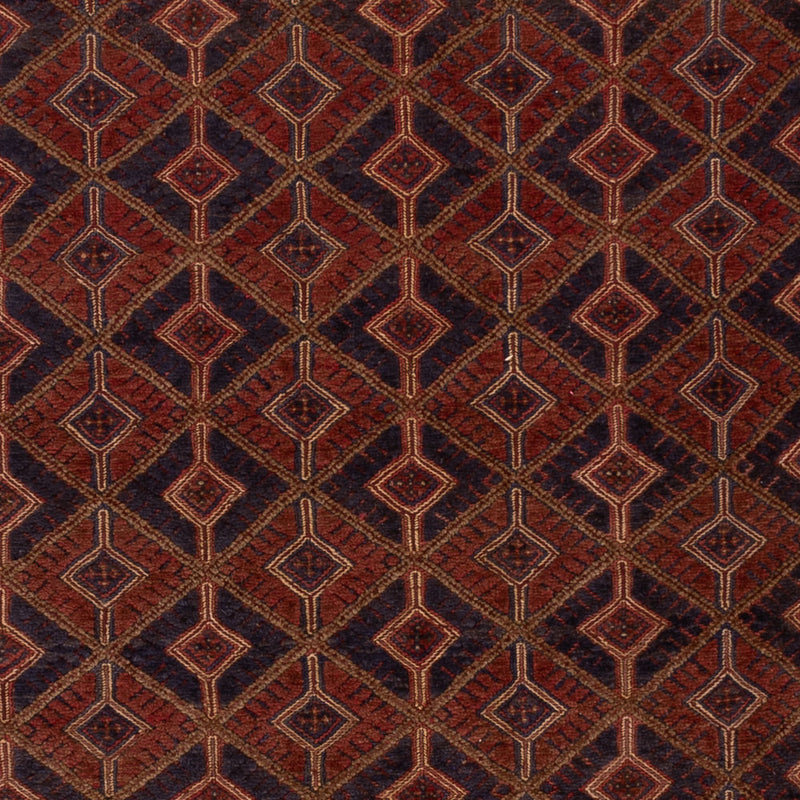 Kelim Afghan Teppich 206x278cm - rot