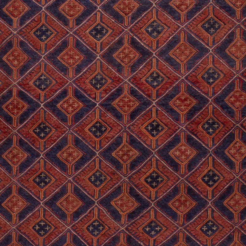 Kelim Afghan Teppich 205x283cm - rot