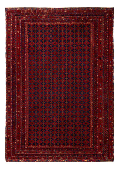 Kelim Afghan Teppich 198x294cm - rot