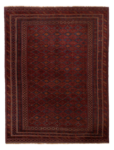 Kelim Afghan Teppich 204x269cm - rot