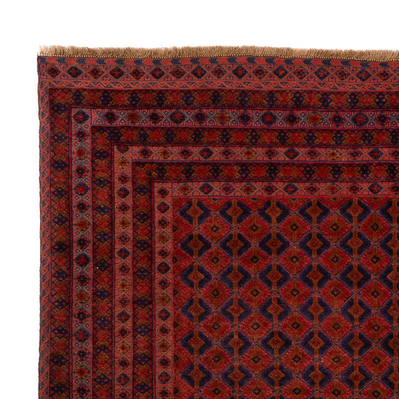 Kelim Afghan Teppich 208x288cm - rot