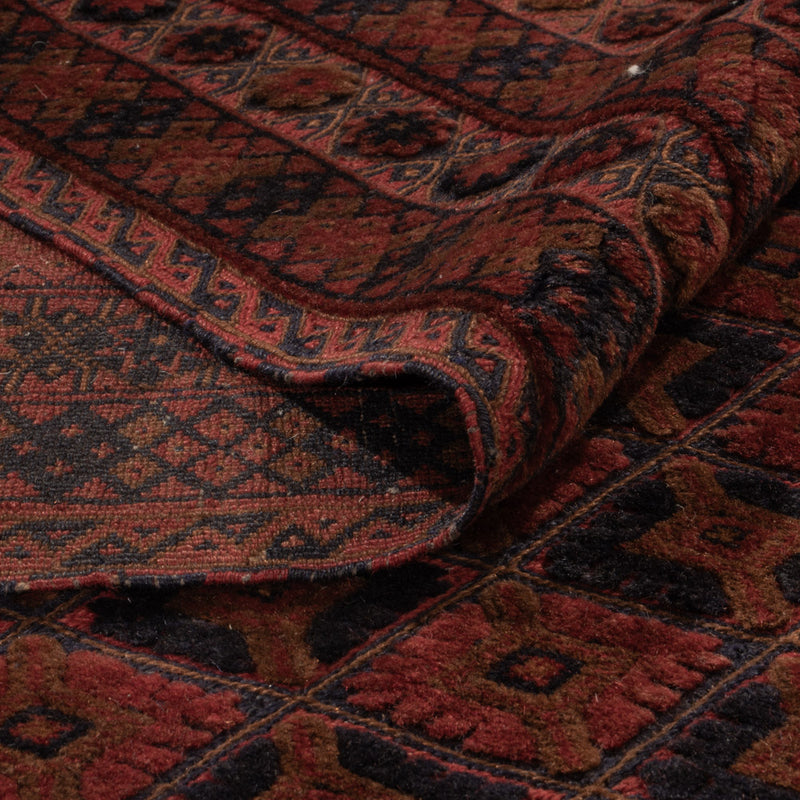 Kelim Afghan Teppich 208x288cm - rot